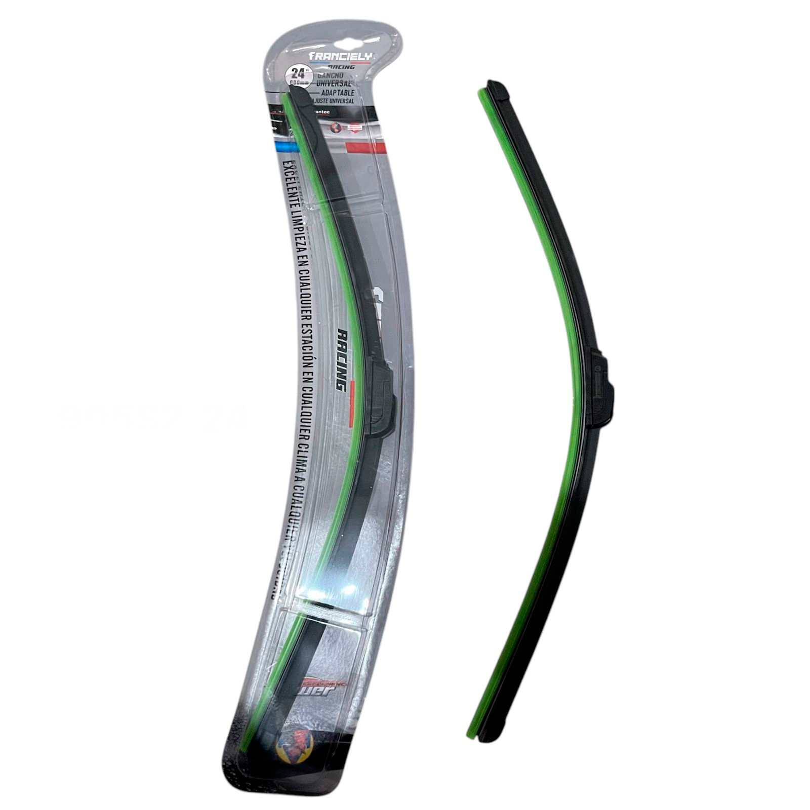LIMPIA PARABRISA FRANCIELY FLEXIBLE 905S2 24" PAR (X50)